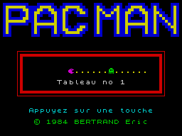 Opening screen
