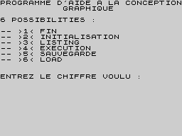 Opening screen
