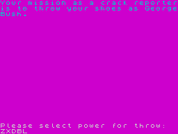Running screen