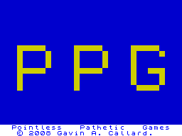 Opening screen