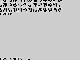 Running screen