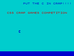 Running screen