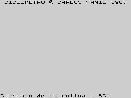 Running screen