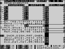 Running screen