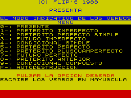 Opening screen