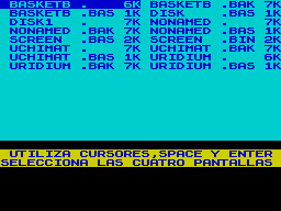 Running screen