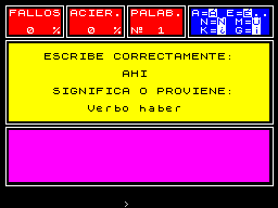 Running screen