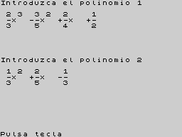 Running screen