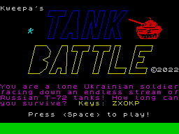 Opening screen