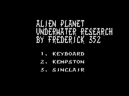 Opening screen