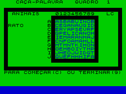 Running screen
