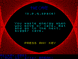 Opening screen