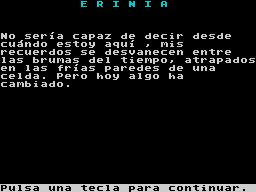 Opening screen