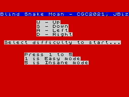 Opening screen