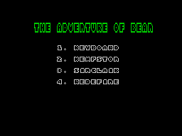 Opening screen