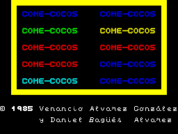 Opening screen