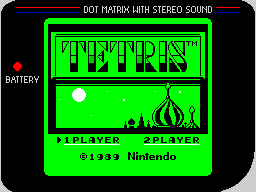 Opening screen