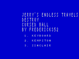 Opening screen