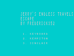 Opening screen
