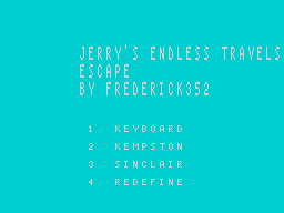 Opening screen