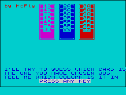 Opening screen
