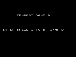 Opening screen