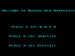 Opening screen