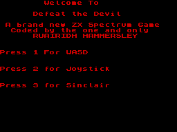 Opening screen