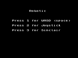 Opening screen