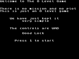 Opening screen
