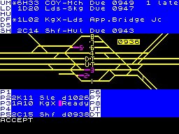 Running screen