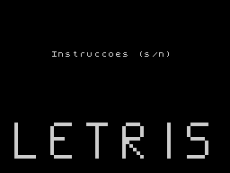 Opening screen