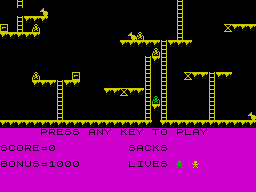 Opening screen