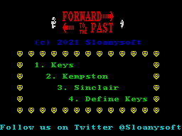 Opening screen