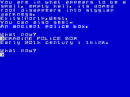 Running screen