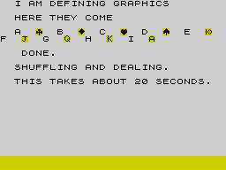 Opening screen
