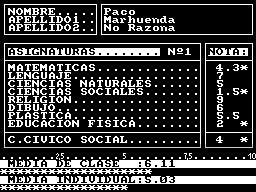 Running screen