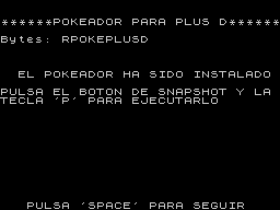Running screen