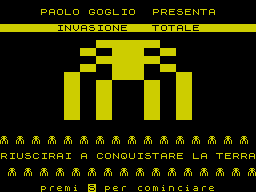 Opening screen