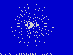 Running screen