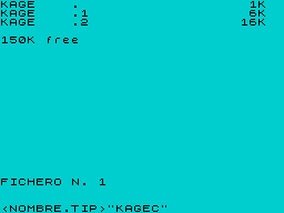 Running screen