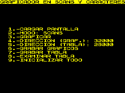 Opening screen
