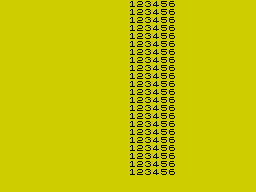 Running screen