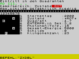 Running screen