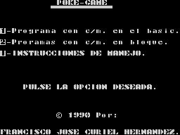 Running screen