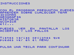 Running screen