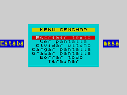 Running screen