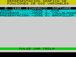 Opening screen