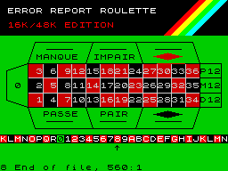 Running screen