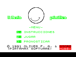 Opening screen